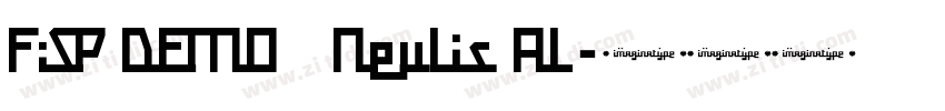 FSP DEMO   Neulis Al字体转换